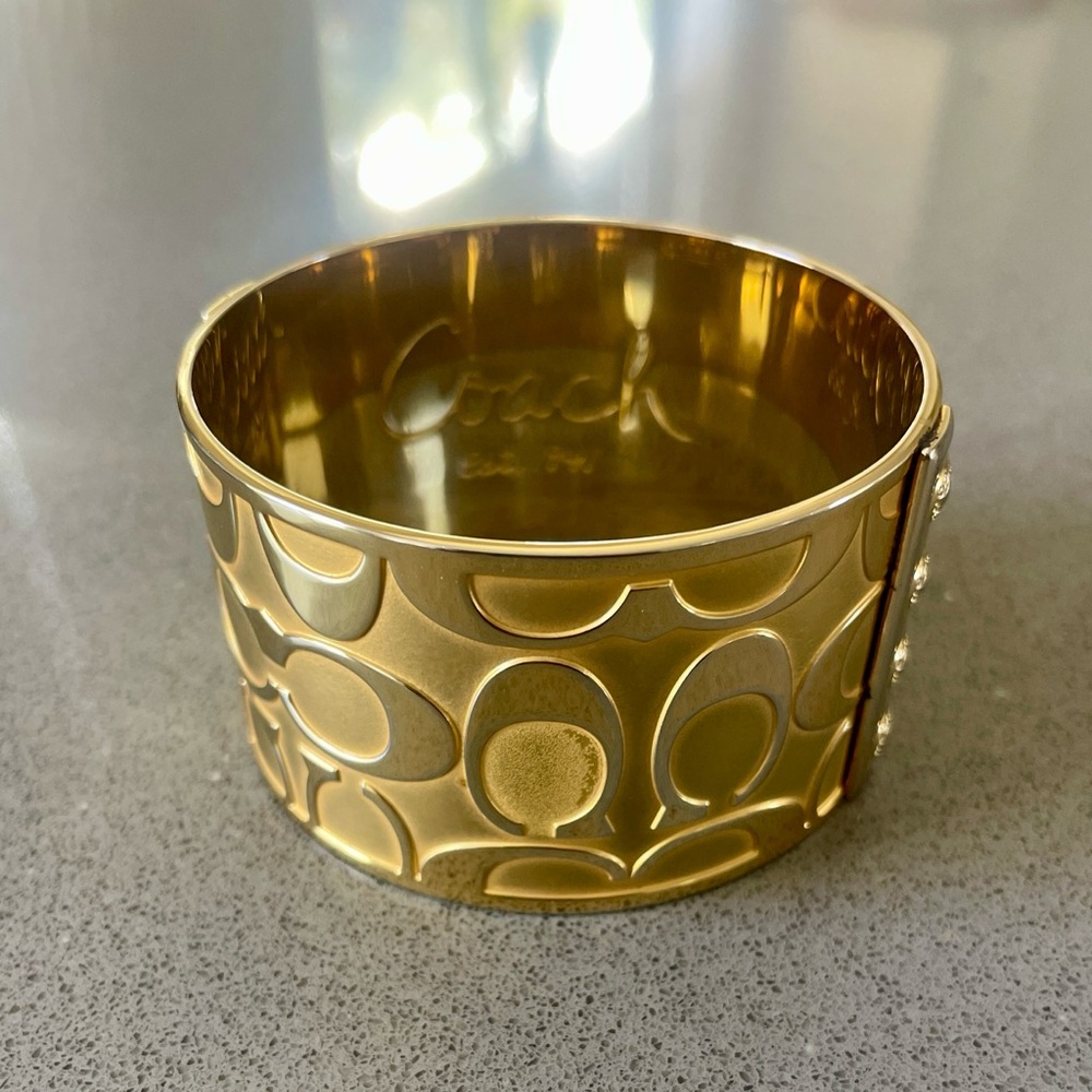 Coach Legacy Gold Bracelet
